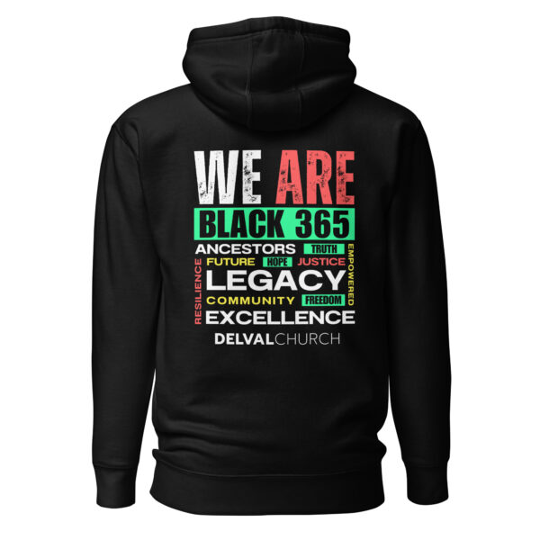 Black 365 Hoodie - Image 2